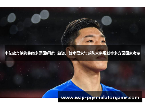 申花放弃续约费南多原因解析：薪资、战术需求与球队未来规划等多方面因素考量