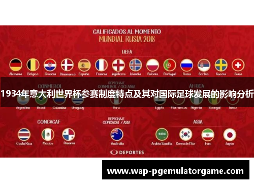 1934年意大利世界杯参赛制度特点及其对国际足球发展的影响分析