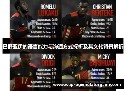 巴舒亚伊的语言能力与沟通方式探析及其文化背景解析 巴舒亚伊的语言能力与沟通方式探析及其文化背景解析